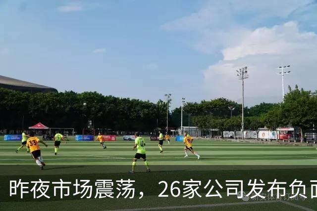 昨夜市场震荡，26家公司发布负面消息与股东减持